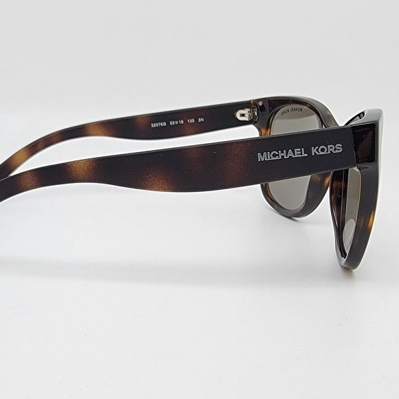 Michael Kors MK2038 Spring Blossoms 32076G Tortoise Frame Silver Lens Sunglasses - Picture 6 of 14